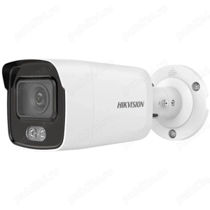 Hikvision DS-2CD2047G1-L, 4MP, 2.8mm, H.265+, lumina alba, PoE, IP67