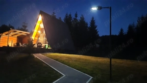 Cabană A-frame nouă 34,5 ari teren intravilan  în stațiunea Colibița - imagine 9