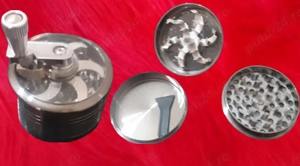 Vand Grinder otel inoxidabil (inox) 3 sertare  . NOU 