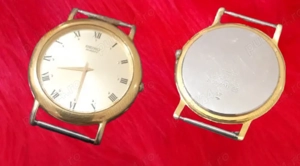 Vand ceas Seiko suflat cu aur  . Poza reala 