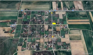 Teren Mozaceni Zidurile - 1000 mp., deschidere la doua strazi, asfalt, ultilitati