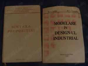 Lot de carti: Sintaxa propozitiei , Modelarea Designului Industrial IT filologie programare