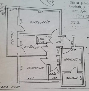 TULCEA Vând schimb ap. 3 camere decomandat   70 mp utili   Str. Isaccei - imagine 8