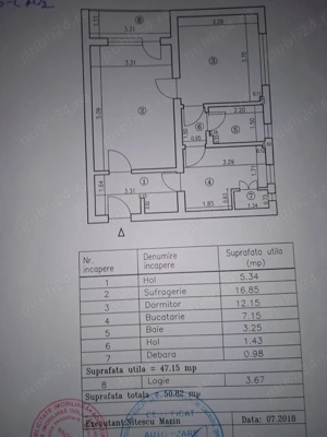 Vand apartament cu 2 camere - Rotonda-Craiova