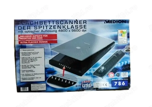 Scanner Medion Flatbed 4800 x 9600 dpi   Nou în cutie