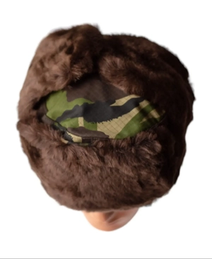 Căciulă de blană, de camuflaj!  - imagine 3