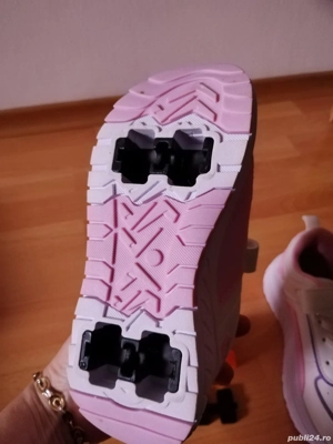 pantofi sport fete cu role detasabile