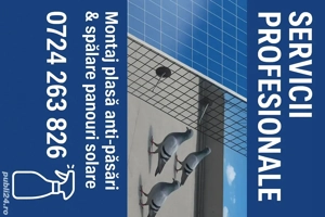 montare plasa panouri solare