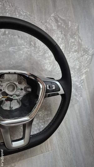 Volan piele nou VW original passat golf padele - imagine 5