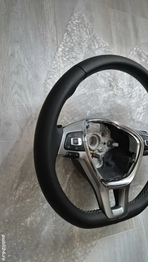 Volan piele nou VW original passat golf padele - imagine 4