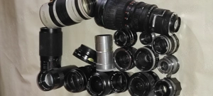 obiective foto - vivitar mamiya - canon fujinon industar - minolta - porst - vidcor- dimaron 