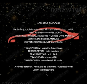 Tractari și transport auto