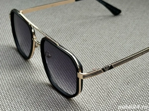 Ochelari Emporio Armani Gold Black metal edition , model 2025