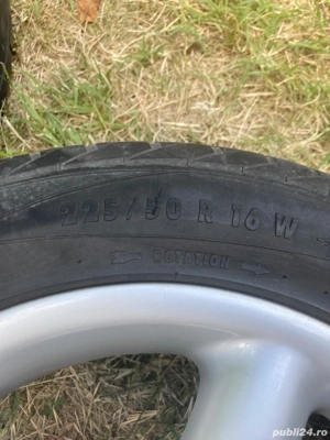 Jante +anvelope BMW 205 55 R16 originale - imagine 3