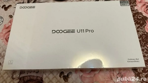 Tableta Doogee U11 Pro, cu 30GB RAM (6 + 24 extended ) și 256GB stocare, în culoarea gri- sigilata