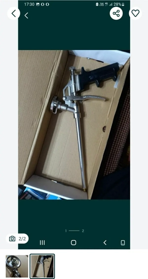 pistol spuma poliuteranica 