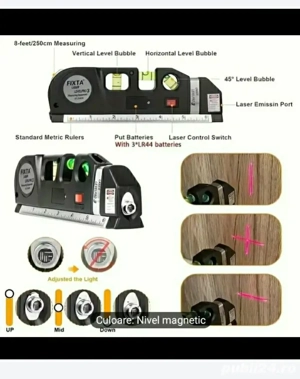 nivela laser cu 2 sau16 linii