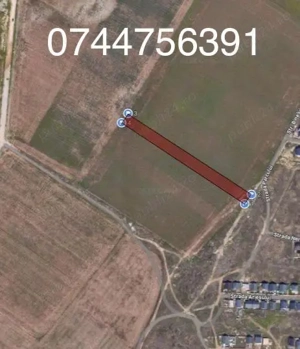 Teren Dobroiesti 5000mp deschidere 20m