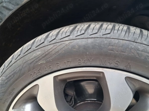 Vând jante aluminiu cu cauciucuri m+s 225/45 r 17