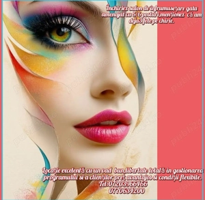 Închiriere Salon de Înfrumusețare