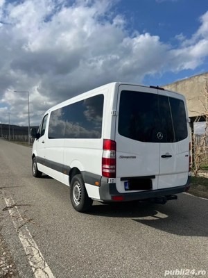 Mercedes Benz Sprinter 313 220 CDI 163Cp 2012 Euro5 cu 8+1 locuri - imagine 3