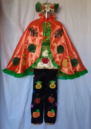 Costum Printul toamnei pentru copii marimea 6 ( 7-8-9 ani) - imagine 2