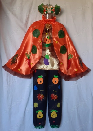 Costum Printul toamnei pentru copii marimea 6 ( 7-8-9 ani) - imagine 3