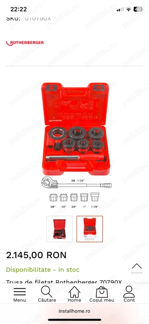 Filiera Rothenberger manuală 