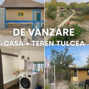 Casă + teren 610 mp Tulcea, Str. Orizontului   utilități complete