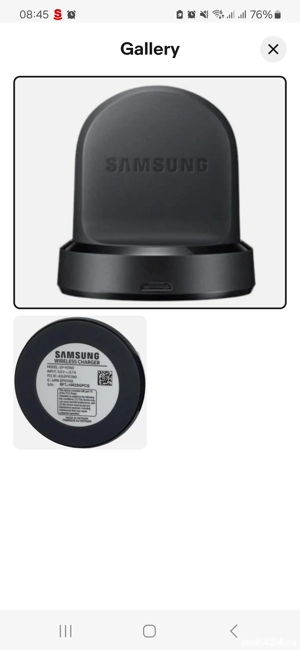 Dock incarcare ceas Samsung Gear S3 Classic, Gear S3 Frontier