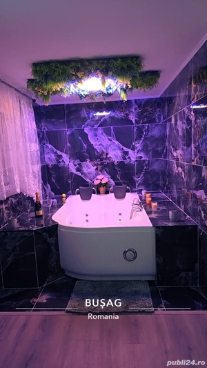 Camera regim hotelier cu jacuzzi în vila parcare privata. Se închiriază tot nivelul de jos 80m - imagine 3