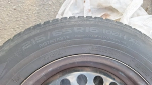 Cauciucuri Iarna Nokian 215/65 R16 pe jante otel Mitsubishi ASX - imagine 3