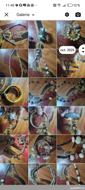 coliere de dama 150 de lei bratari din margele 50 de lei din argint 250 de lei