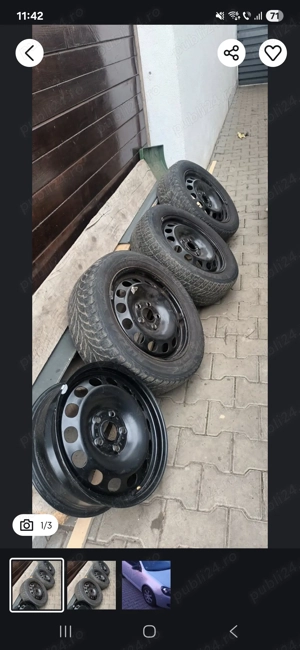De vanzare jante si cauciucuri  - imagine 3
