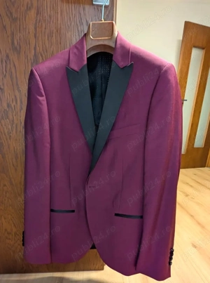 Sacou lux NOU - Vitale Barberis Canonico- ceremonie - 84% lână și 16% mohair