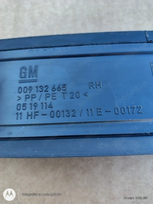 Cheder exterior geam portiera dreapta spate Opel Zafira A ( 1999-2005 ) - imagine 3