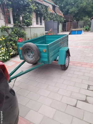 Vând remorcă după autoturism, înmatriculat, ITP pe doi ani