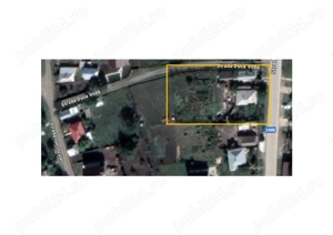 Teren intravilan cu 81m deschidere totala la 2 drumuri - imagine 2