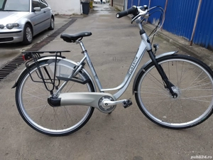 Vând bicicleta gazele din aluminiu pentru damă 