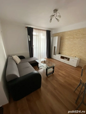 Apartament 2 camere, mobilat, utilat, bucatarie inchisa - imagine 3