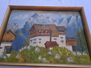 Tablou pictura pe pfl dimensiune 73 54 cm, semnat datat 1939