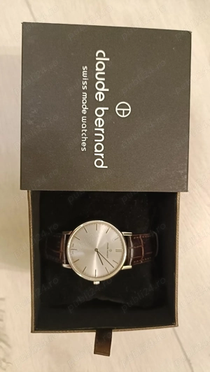 Ceas Claude Bernard Slim Line Two Hands