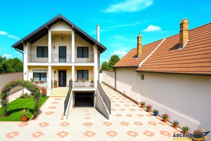 Pe 1.000 mp teren, vila eleganta, caracteristici notabile, Sacele, Central - imagine 11