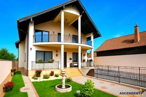 Pe 1.000 mp teren, vila eleganta, caracteristici notabile, Sacele, Central - imagine 17