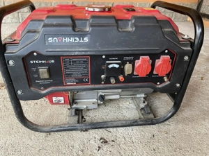 Generator curent electric Steinhaus, 2200 W cu stabilizator de tensiune, Benzina, Autonomie 7 h