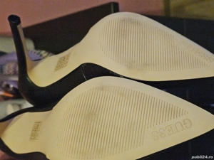 botine de piele marca Guess  - imagine 3