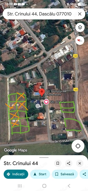 Centura A0, autostrada A3 - teren construibil, loc casa, 460mp -930mp, zona rezidențială deosebita