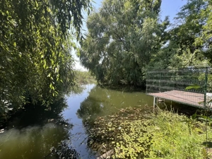 Teren Manastirea Snagov. Deschidere lac 22 m. Front stradal 30 metri.  - imagine 2