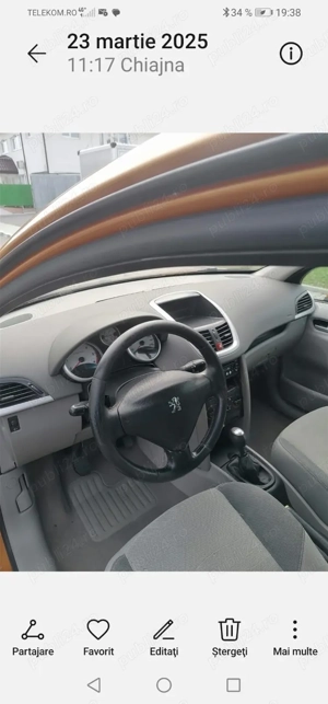 Peugeot 207 1,4 HDI, an 2008 - imagine 5