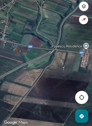 Teren Zoresti intrarea dinspre Vernesti